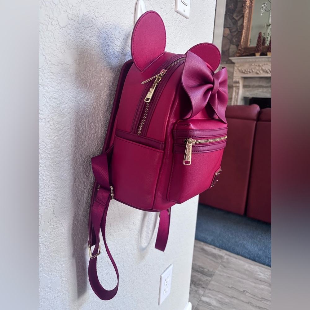 Red Disney Loungefly Backpack - image 3